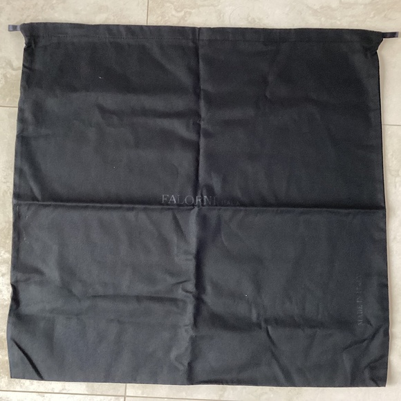 Falor Italy Handmade Black Woven Leather Large Shoulder Hobo Bag Magnetic Close - Picture 10 of 16